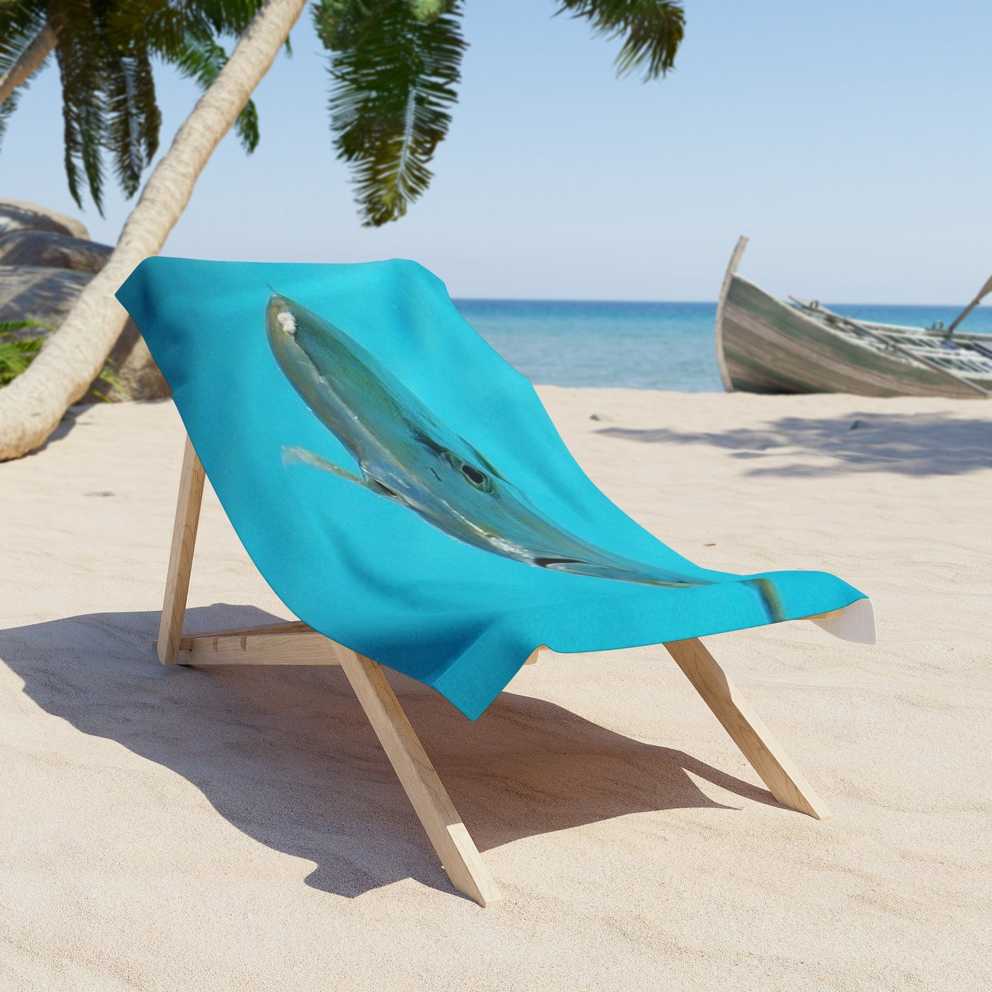 fish towel